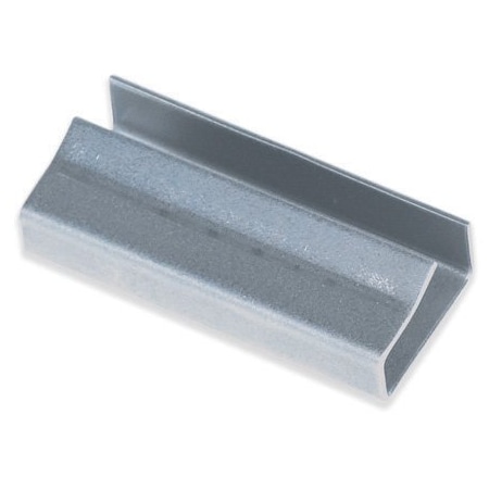 Bsc Preferred 5/8'' Open/Snap On Metal Poly Strapping Seals, 1000PK BUY00030733
